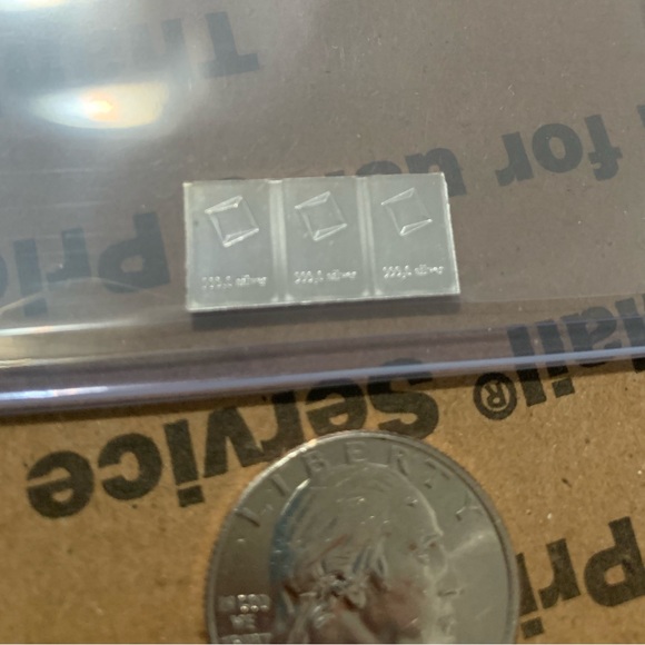 3 Grams Valcambi Suisse Fine Silver FS Bars - Picture 4 of 6